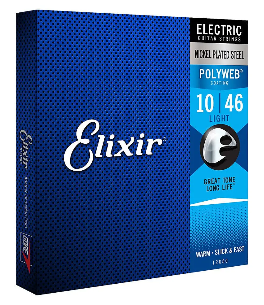 Elixir 12050 Polyweb 10-46 E-gitarrsträngar