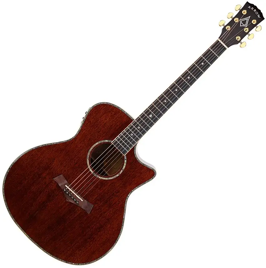 Arrow Platinum A CE Mahogany elektroakustisk gitarr