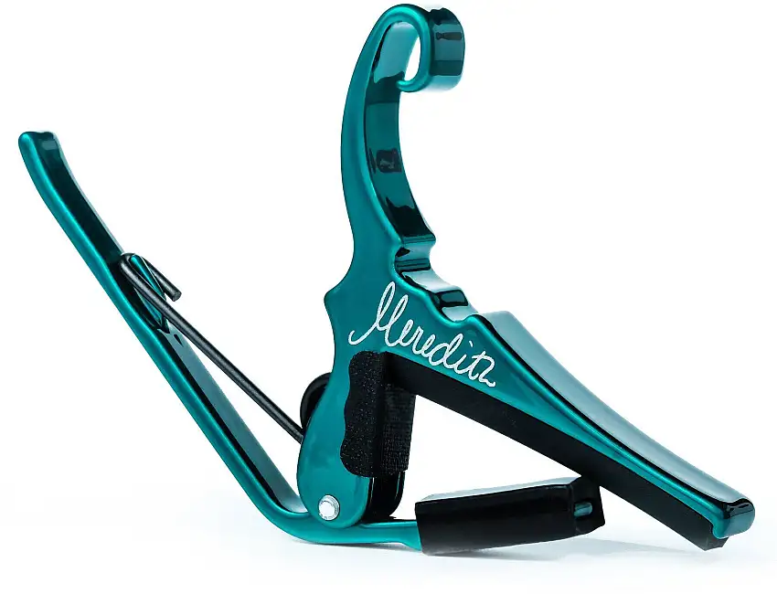 Kyser KG640MA Meredith Teal Akustisk gitarr Capo