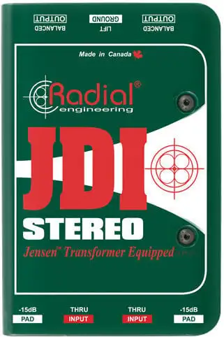 Radial JDI Stereo DI-box