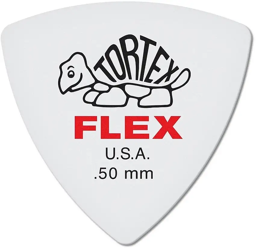 Dunlop 456R 0.50 Tortex Flex Triangle Plocka