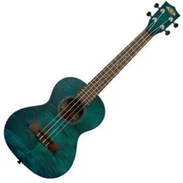 Kala KA-KA-TEM-B-W/UB-T Blue Satin Tenor-ukuleler