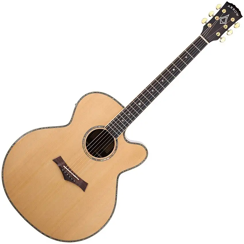 Arrow Platinum J CE Natural elektroakustisk gitarr