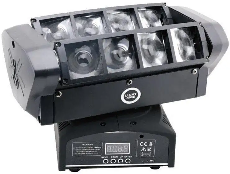 Light4Me Spider Head LED Moving Head Ljuseffekt