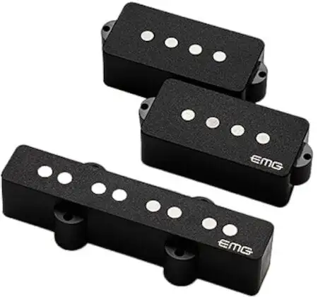 EMG Geezer Butler PJHZ Black Basupptagning