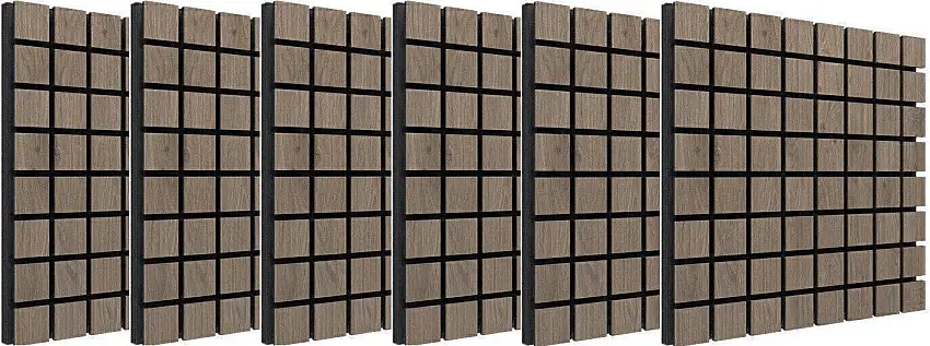 Vicoustic Flexi Wood Ultra Lite Brown Oak Absorberande träpanel