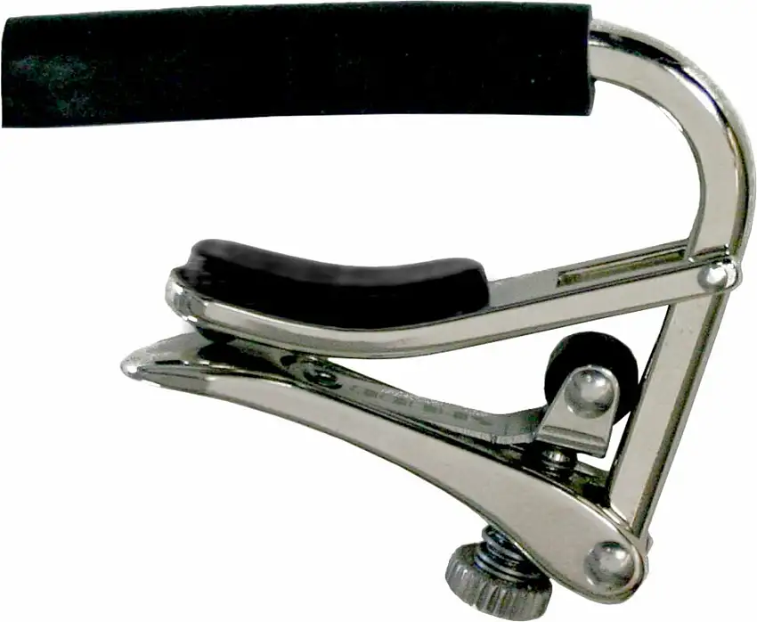 Shubb C1 Nickel Akustisk gitarr Capo