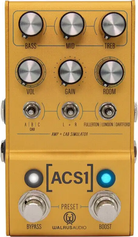 Walrus Audio Mako ACS1 Förförstärkare/rackförstärkare