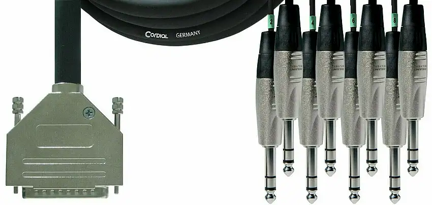 Cordial CFD 3 DVT 3 m Multikabel