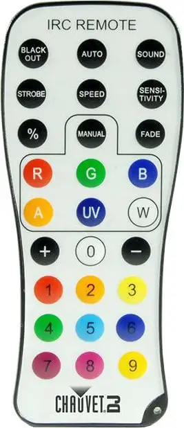 Chauvet IRC-6 Trådlös ljusstyrning