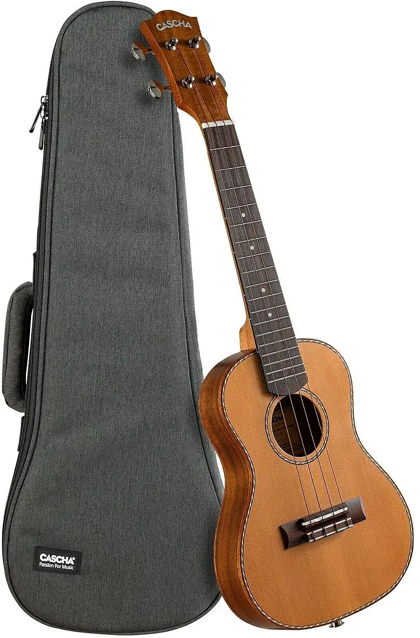 Cascha CUCCS1 Natural Konsert-ukulele