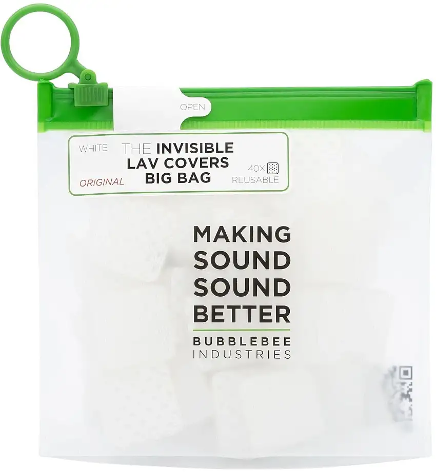 Bubblebee The Invisible Lav Covers Big Bag Original White Vindruta