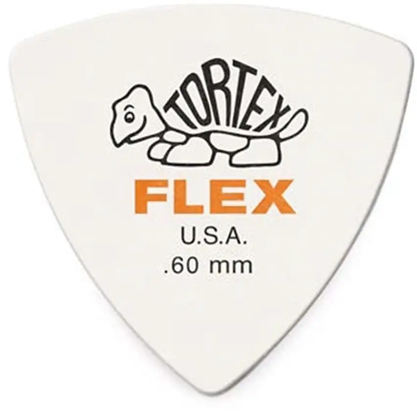 Dunlop 456R 0.60 Tortex Flex Triangle Plocka