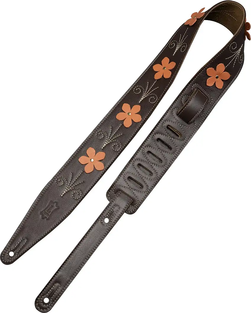 Levy's In Bloom Brown Mahogany Gitarrrem