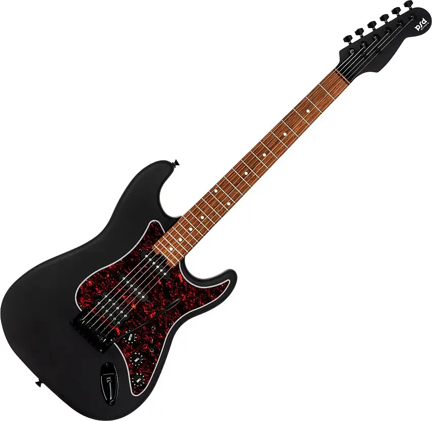 PSD Guitars STC-100M-HSS Matte Black Elektriska gitarrer