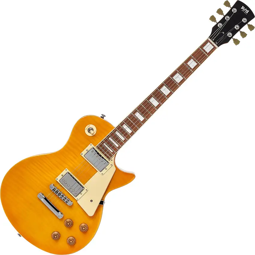 PSD Guitars LSP-100 Yellow Elektriska gitarrer