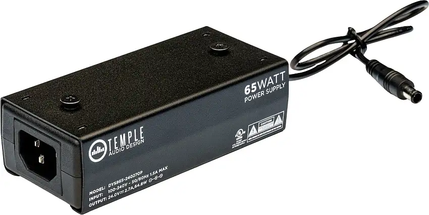 Temple Audio Design 65 Watt EU Strömförsörjningsadapter