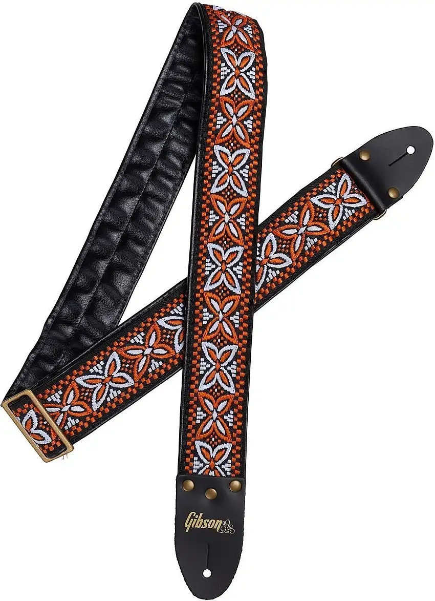 Gibson The Orange Lily Orange Gitarrband i textil