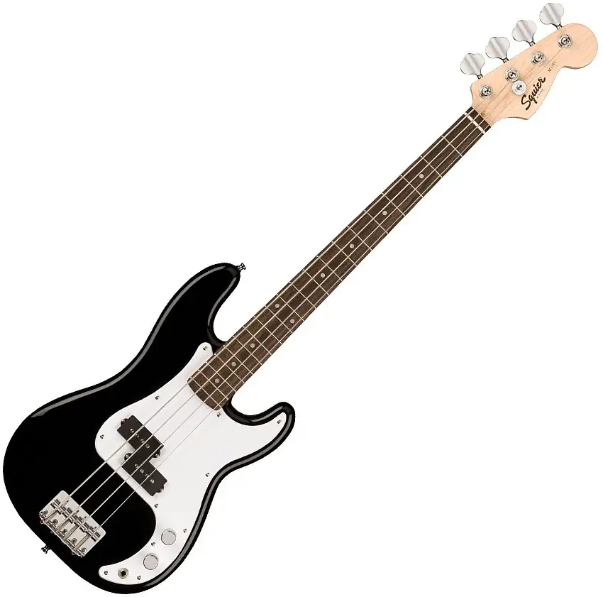 Fender Squier Mini Precision Bass IL Black 4-strängad basgitarr