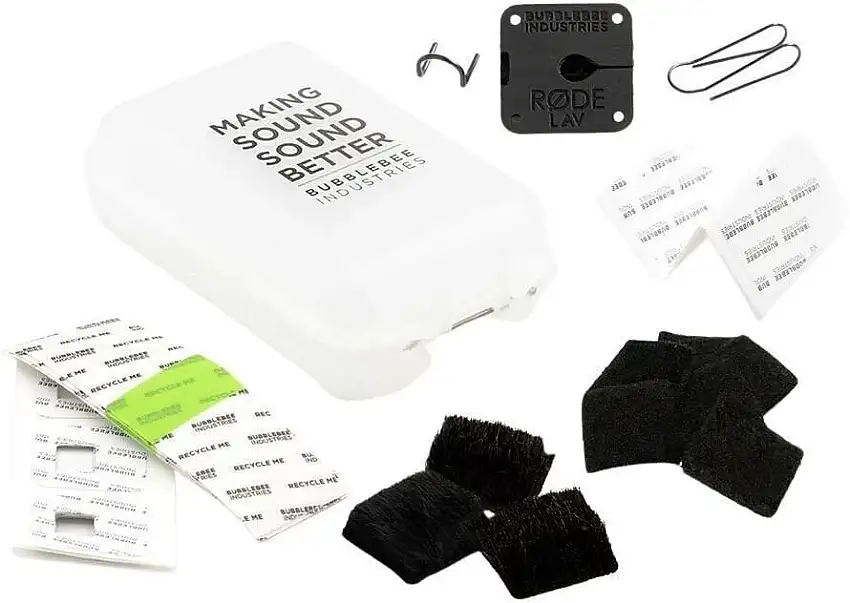 Bubblebee The Mic Hiding Kit for Rode Lavalier Vindruta