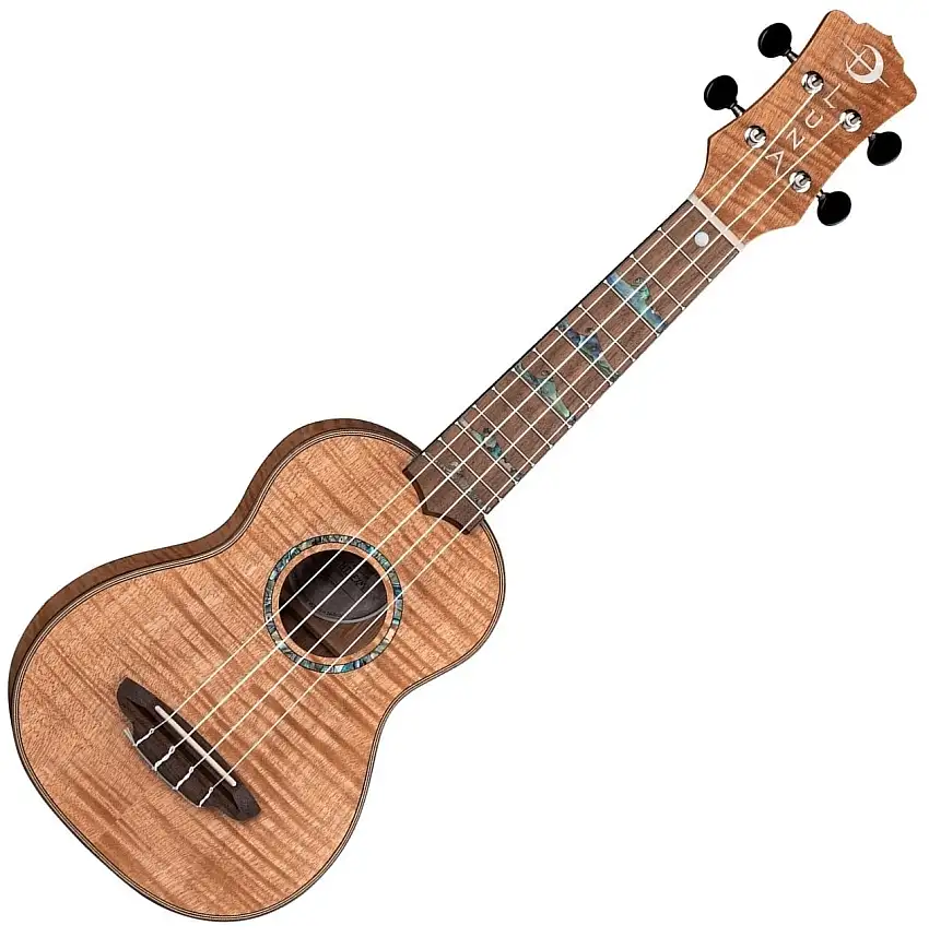 Luna UKE HTS EXM Natural Soprano Ukulele