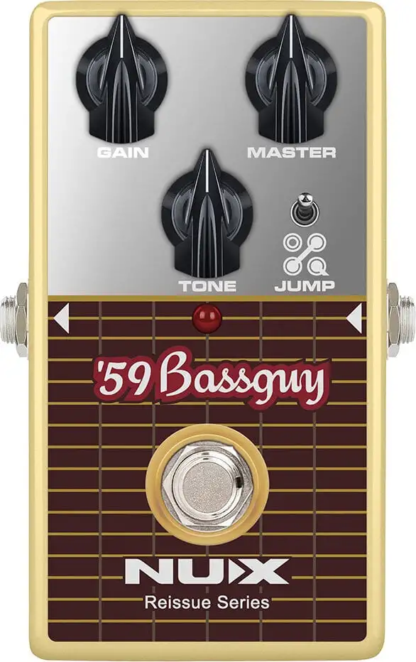 Nux NRO-7 59 BassGuy OverDrive Basgitarr effektpedal