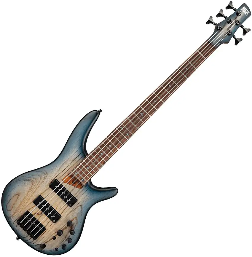 Ibanez SR605E-CTF Cosmic Blue Starburst 5-strängad basgitarr