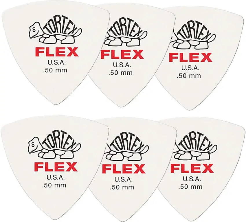 Dunlop 456P 0.50 Tortex Flex Triangle Plocka