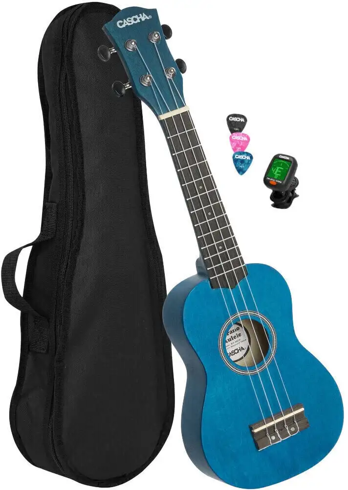 Cascha HH 3971 EN Blue Soprano Ukulele