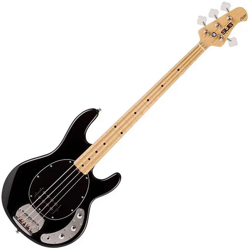 Sterling by MusicMan S.U.B. RAY4 Black Maple 4-strängad basgitarr