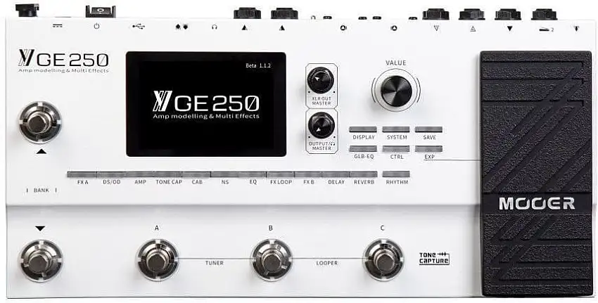 MOOER GE 250 Gitarr Multi-effekt