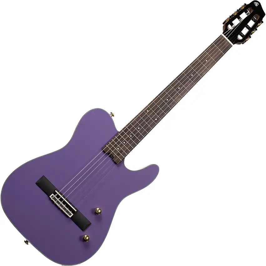 Henry's CK78 KAL-EL Purple Speciell akustisk-elektrisk gitarr