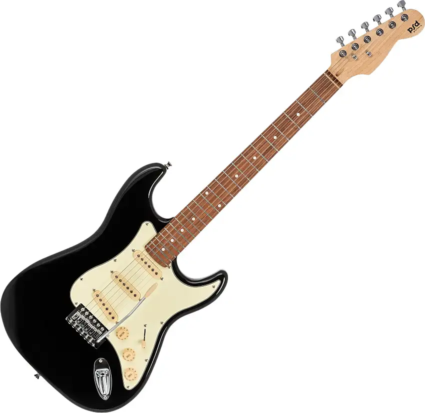 PSD Guitars STC-100 Black Elektriska gitarrer