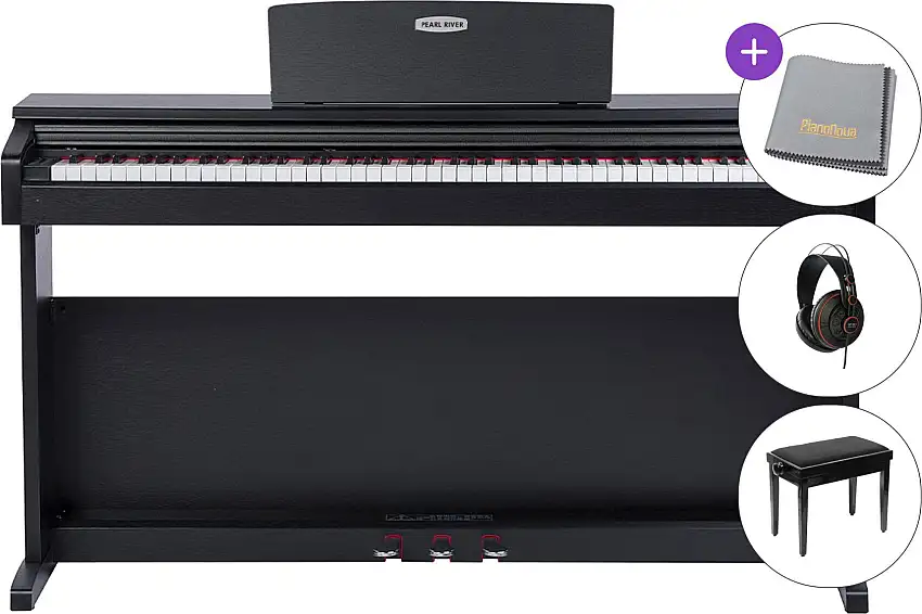 Pearl River V03 SET Black Digitalpiano