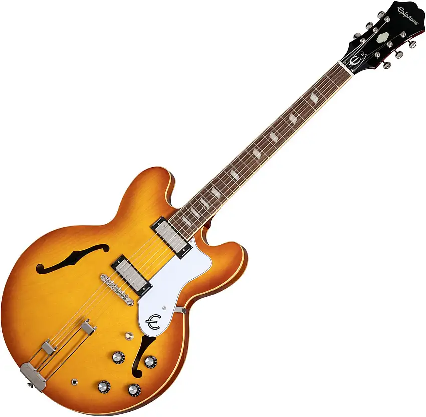 Epiphone Riviera Royal Tan Halvakustisk gitarr