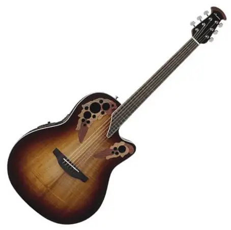 Ovation CE48P-KOAB Elite Plus Celebrity Speciell akustisk-elektrisk gitarr