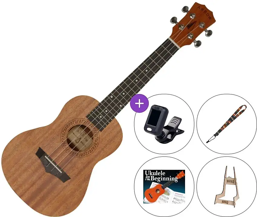 Arrow MH-10 SET 2 Natural Konsert-ukulele