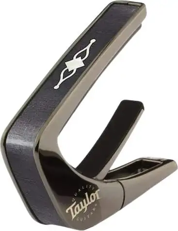 Thalia Taylor 300 Series Gemstone-Black Chrome Akustisk gitarr Capo