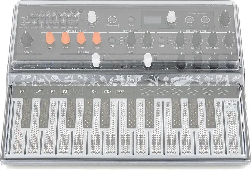 Decksaver Arturia Microfreak Skyddsöverdrag för spårbox