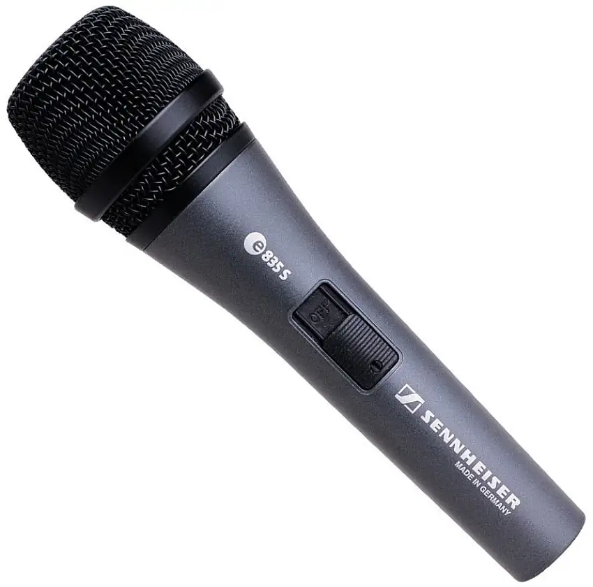 Sennheiser E 835-S Dynamiska mikrofoner för sång