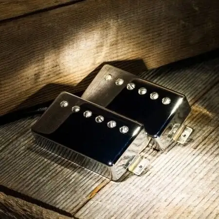 Lollar Pickups Imperial Set Chrome Humbucker Pickup