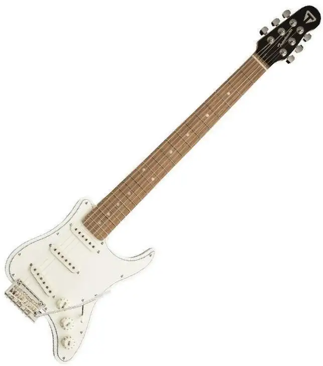 Traveler Guitar Travelcaster Deluxe Olympic White