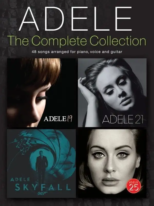 Adele The Complete Collection Piano, Vocal and Guitar Noter