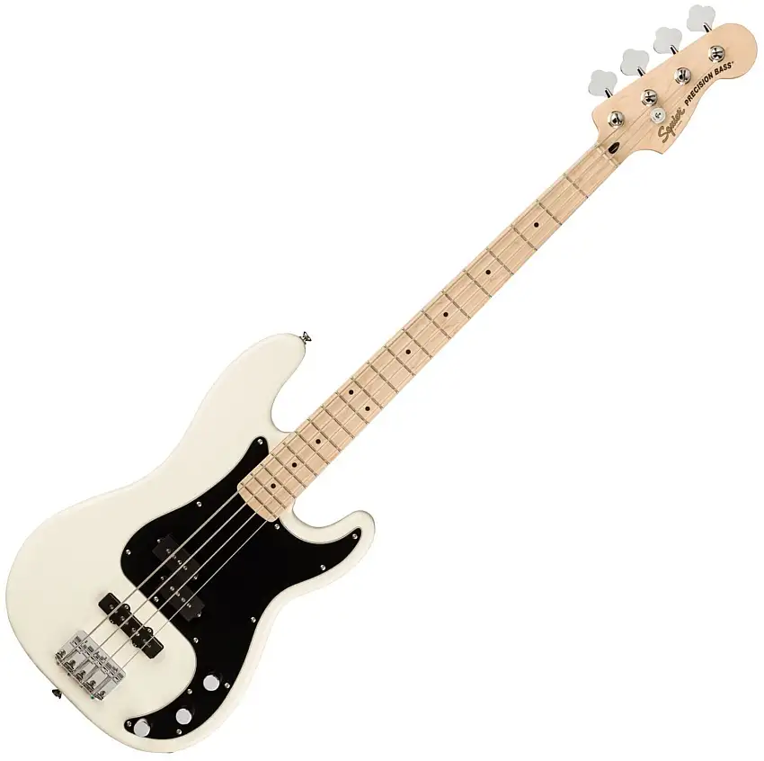 Fender Squier Affinity Series Precision Bass PJ MN BPG Olympic White 4-strängad basgitarr