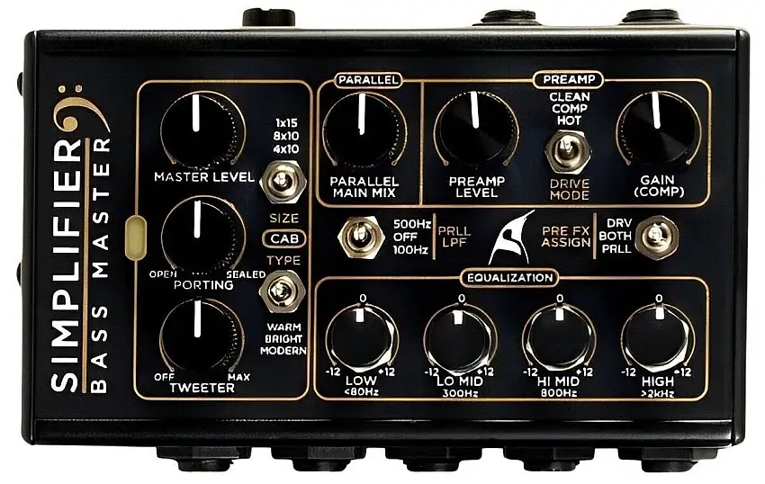 DSM & Humboldt Simplifier Bass Master Förförstärkare/rackförstärkare