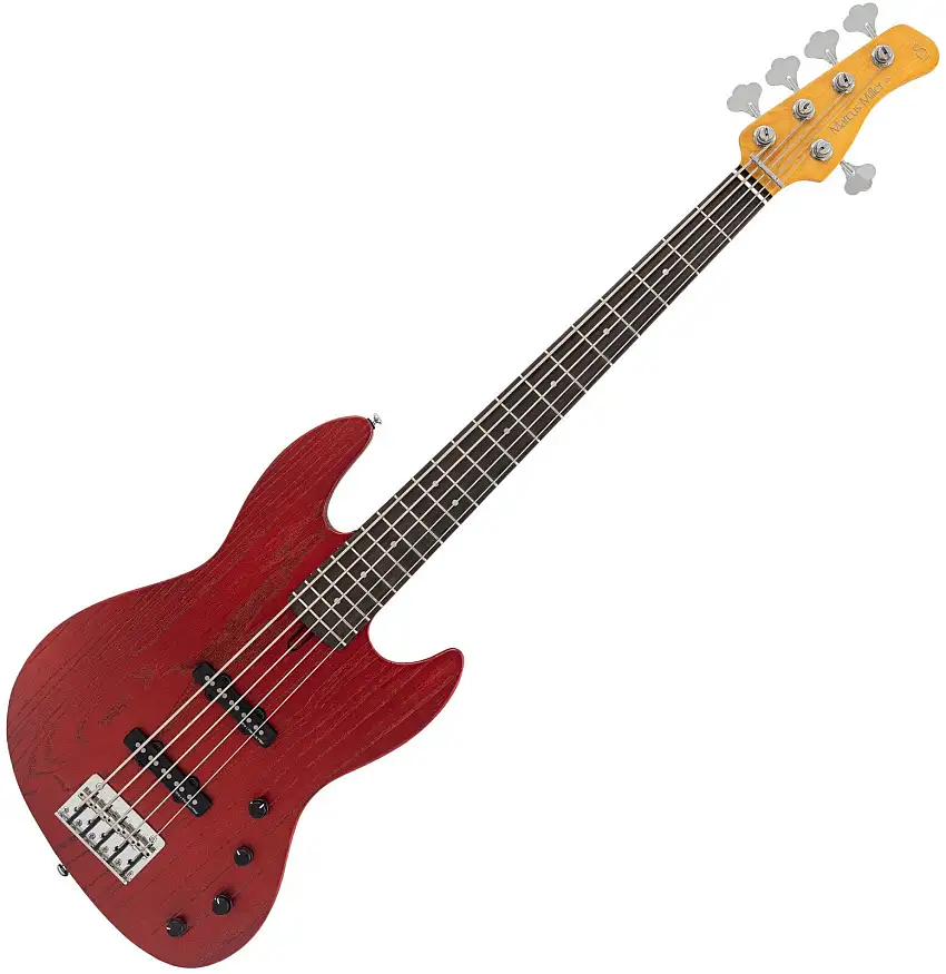 Sire Marcus Miller V6-5 Candy Apple Red 5-strängad basgitarr