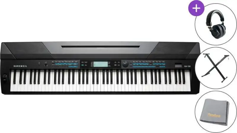 Kurzweil KA120 SET Digitalt scen piano Black