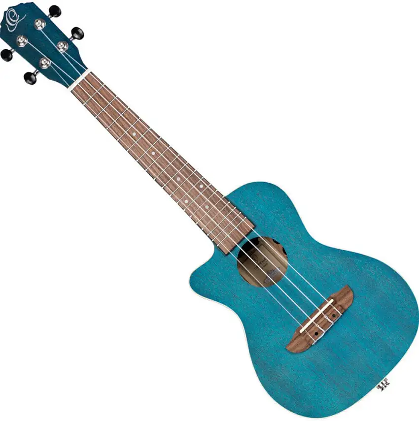 Ortega RUOCEAN-CE-L Ocean Blue Konsert-ukulele