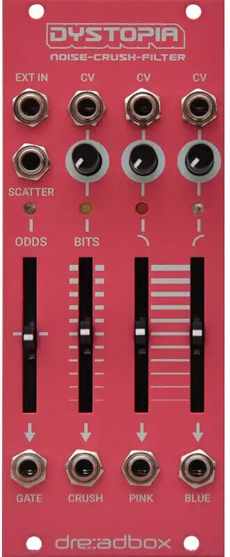 Dreadbox Dystopia Modulärt system