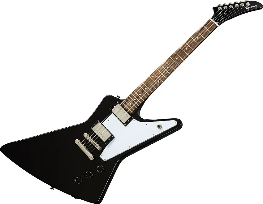 Epiphone Explorer Ebony Elektriska gitarrer